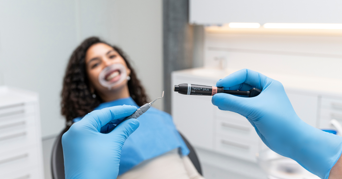 Esthetic anterior restorations with Tetric plus